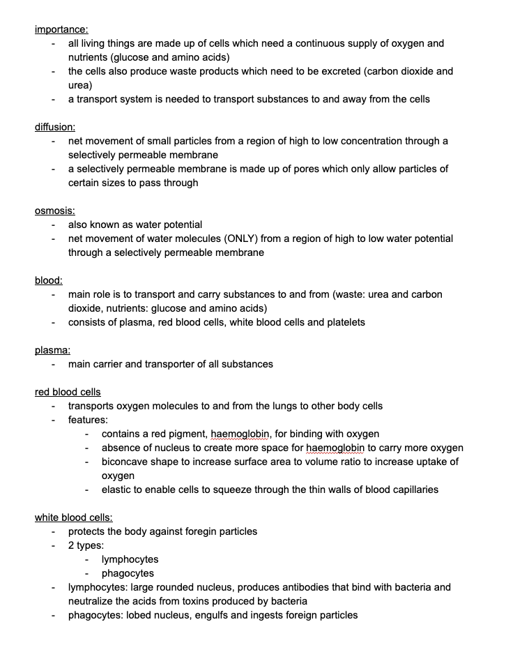 Y2 Science Transport System