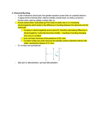 CHEMISTRY - Chemical Bonding