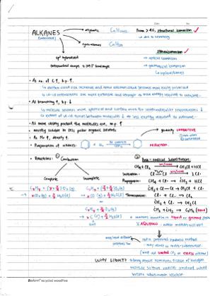 H2 Chemistry OrgChem
