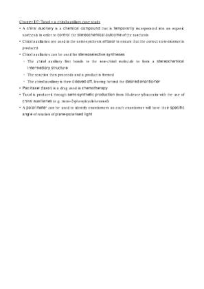 Chapter D7 – Taxol 