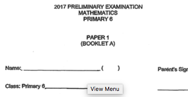 P6 Maths Pre 2017 Henry Park Exam Papers