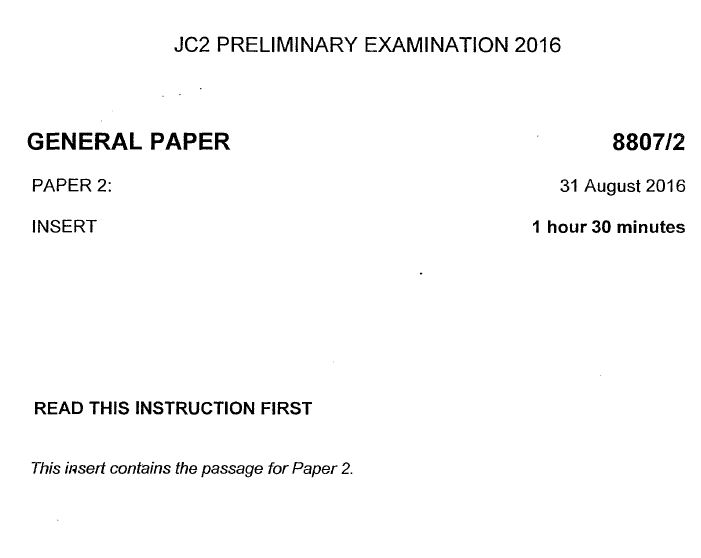 JC2 GP Prelims 2016 NYJC