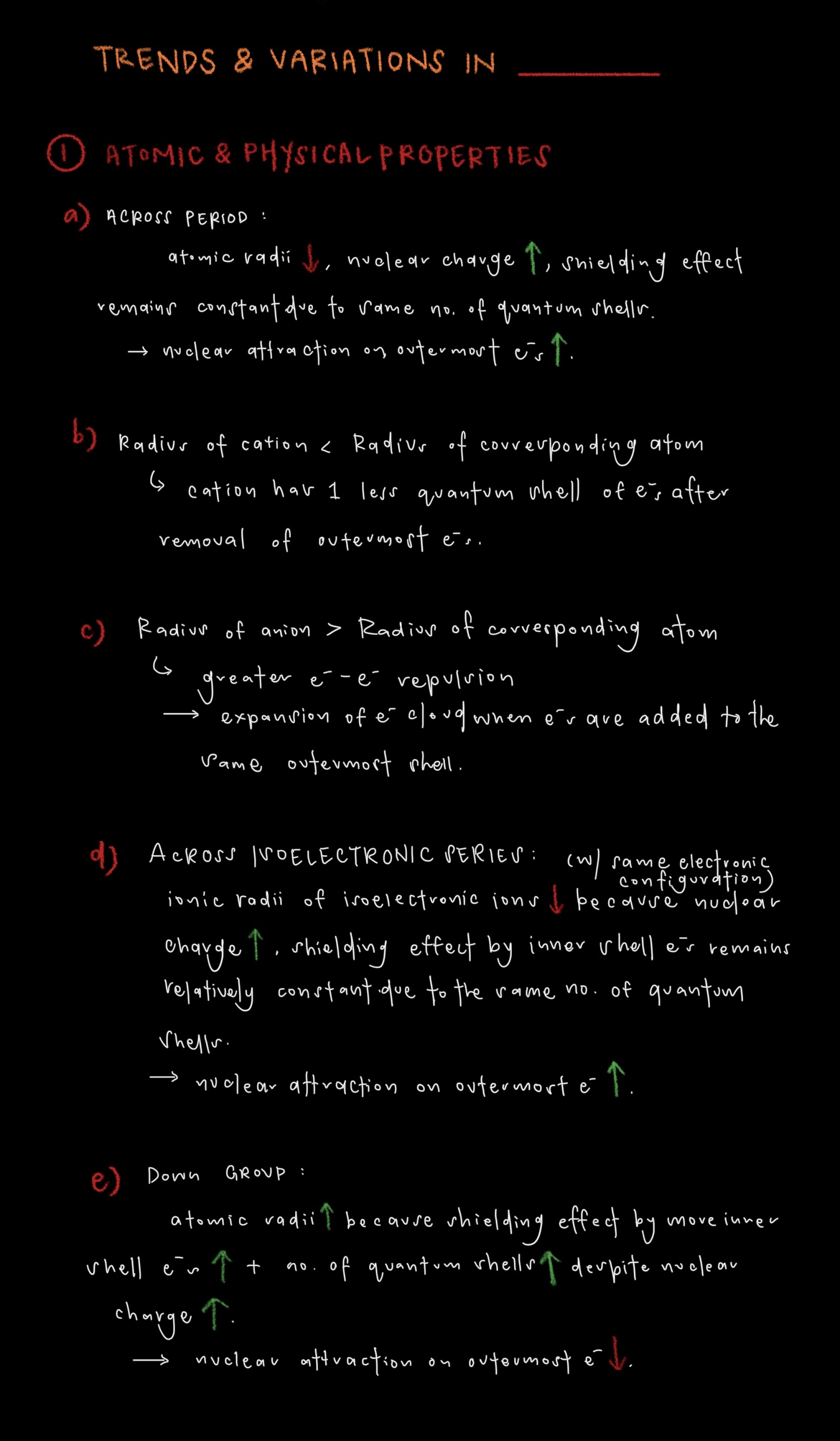 H1 Chem atomic structure recall