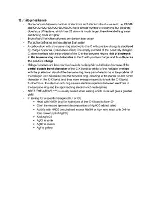 CHEMISTRY - Halogenoalkenes